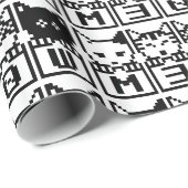 8ビット猫M30W ラッピングペーパー (ロールコーナー)