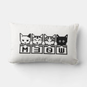8ビット猫M30W ランバークッション (裏面)