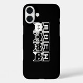 8ビット猫M30W Case-Mate iPhoneケース (裏面)