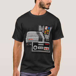 8ビット レトロ ゲーム少年 Tシャツ