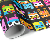 8ビット – 休日&バイデーギフトラッピング紙 ラッピングペーパー (ロールコーナー)