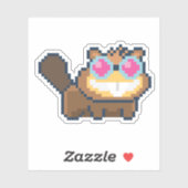 8ビットDr. Beev Poptropicaステッカー シール (シート)