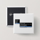 8ビットRPGの戦いメニュー 缶バッジ (正面&裏面)