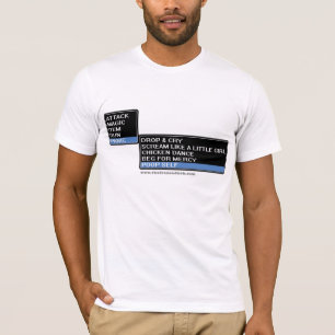 8ビットRPGの戦いメニュー Tシャツ