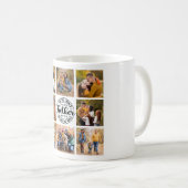 8フォトコラージュすべての行事ワールド最高のズ父 コーヒーマグカップ (正面右)