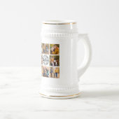 8フォトコラージュすべての行事ワールド最高のズ父 ビールジョッキ (正面右)