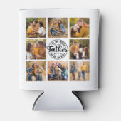 8フォトコラージュすべての行事ワールド最高のズ父 缶クーラー (正面)