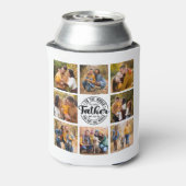 8フォトコラージュすべての行事ワールド最高のズ父 缶クーラー (缶裏面)