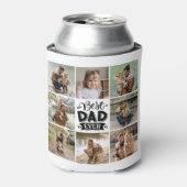 8フォトコラージュすべての行事最高のパパEver 缶クーラー (缶正面)