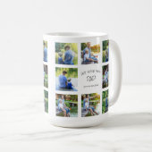 8フォトコラージュパパ父形見 コーヒーマグカップ (正面右)