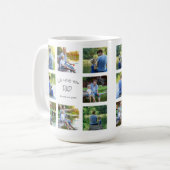 8フォトコラージュパパ父形見 コーヒーマグカップ (正面左)
