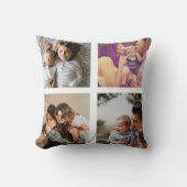8フォトコラージュパーソナライズされた クッション (正面)