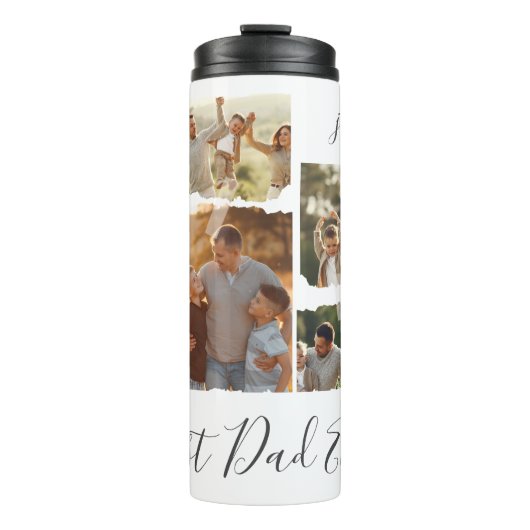 8フォトコラージュモダンファエレガントミリーラブC タンブラー (正面)