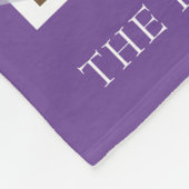 8フォトコラージュモダンファミリーフリースブランケット フリースブランケット (角)