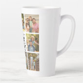 8フォトコラージュ最高のパパEver カフェラテマグ (右)