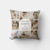 8フォトコラージュArch We Love You Graman Nana クッション (正面)