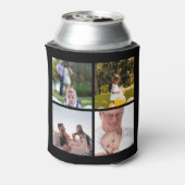 8フォトコラージュDIYおもしろい パーソナライズされた 缶クーラー (缶裏面)