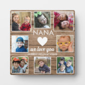 8フォトバ素朴ンウッドラブユナグランドキッズ フォトプラーク (正面)