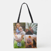 8フォト両面プリントショップ運バッグ トートバッグ (裏面)