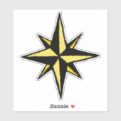 8ブランチスタースピリチュアルヴィンテージウィッチシィ天空 シール (シート)