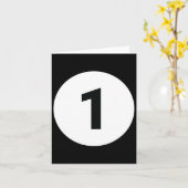 8プールボール1ビリヤード衣装ハロウィングループMa カード (黄色い花)