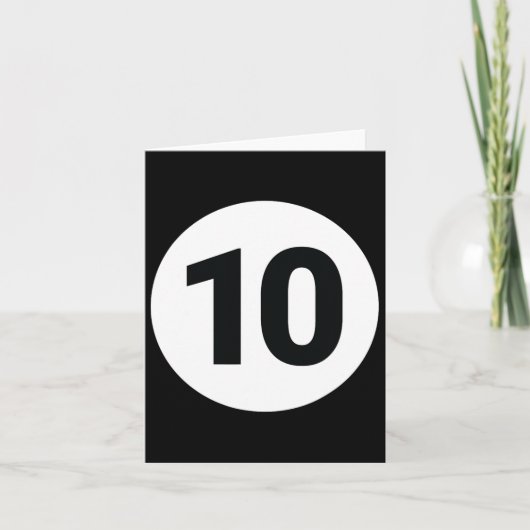 8プールボール10ビリヤード衣装ハロウィングループM カード (正面)