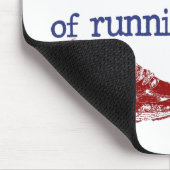 8ペアランニングの靴 マウスパッド (コーナー)