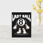 8ボールおもしろいビリヤード・プール選手8ボールBilli カード (黄色い花)