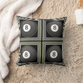 8ボールのビリヤードの装飾用クッション クッション (ブランケット)