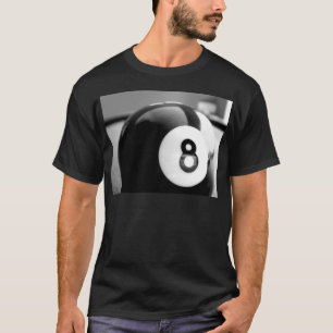 8ボールの後ろ、8球 Tシャツ