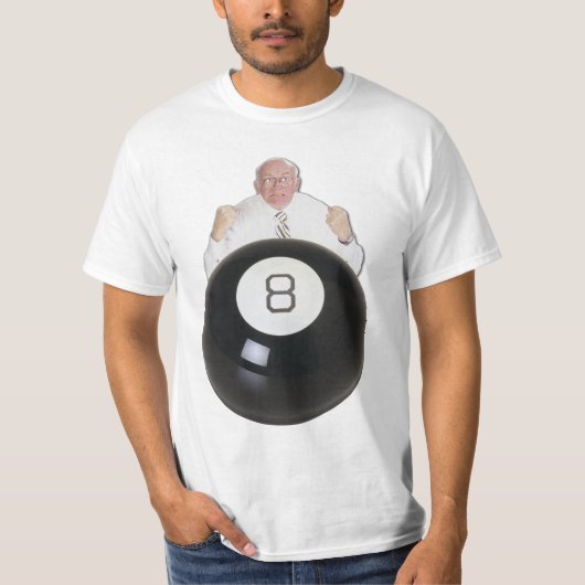 8ボールの後ろ Tシャツ (正面)