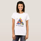 8ボールの棚のワイシャツ Tシャツ (正面フル)