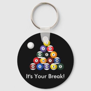 8ボールの棚のkeychain キーホルダー