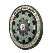 8ボールの紙幣の芸術 ダーツボード (正面右)