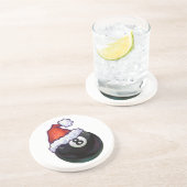 8ボールクリスマスグリーン コースター (側面)