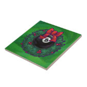 8ボールクリスマスリースグリーン タイル (側面)