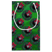 8ボールクリスマスリース スモールペーパーバッグ (裏面)