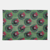 8ボールクリスマス キッチンタオル (横)