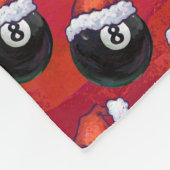 8ボールクリスマス フリースブランケット (角)