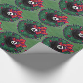 8ボールクリスマス ラッピングペーパー (角)