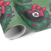 8ボールクリスマス ラッピングペーパー (ロールコーナー)