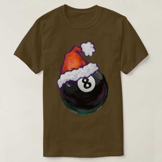 8ボールクリスマス Tシャツ (デザイン正面)
