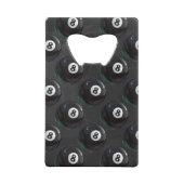 8ボールパターン クレジットカード栓抜き (裏面)