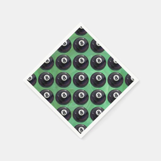 8ボールパターン スタンダードカクテルナプキン (角)