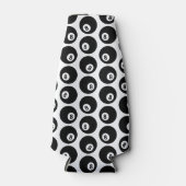 8ボールビリヤードのプールパターンカスタムカラー ボトルクーラー (正面)