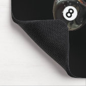 8ボールプールビリヤード選手のさくらんぼ マウスパッド (コーナー)