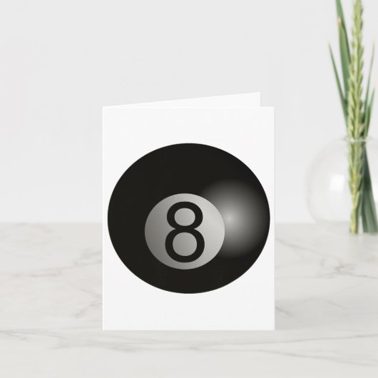 8ボールプールホールシャークのビリヤード選手のホイスラー カード (正面)