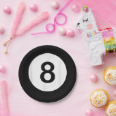 8ボールプールホールティーズ，シャーク·ラバー·ギフト ペーパープレート (パーティー)