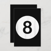 8ボールプールホールティーズ,シャーク·ラバー·ギフト 招待状 (正面/裏面)