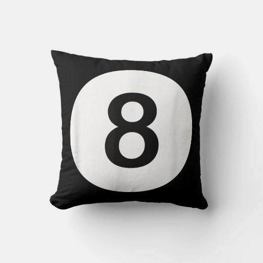 8ボールプールホールティー、シャークラバーギフト クッション (正面)